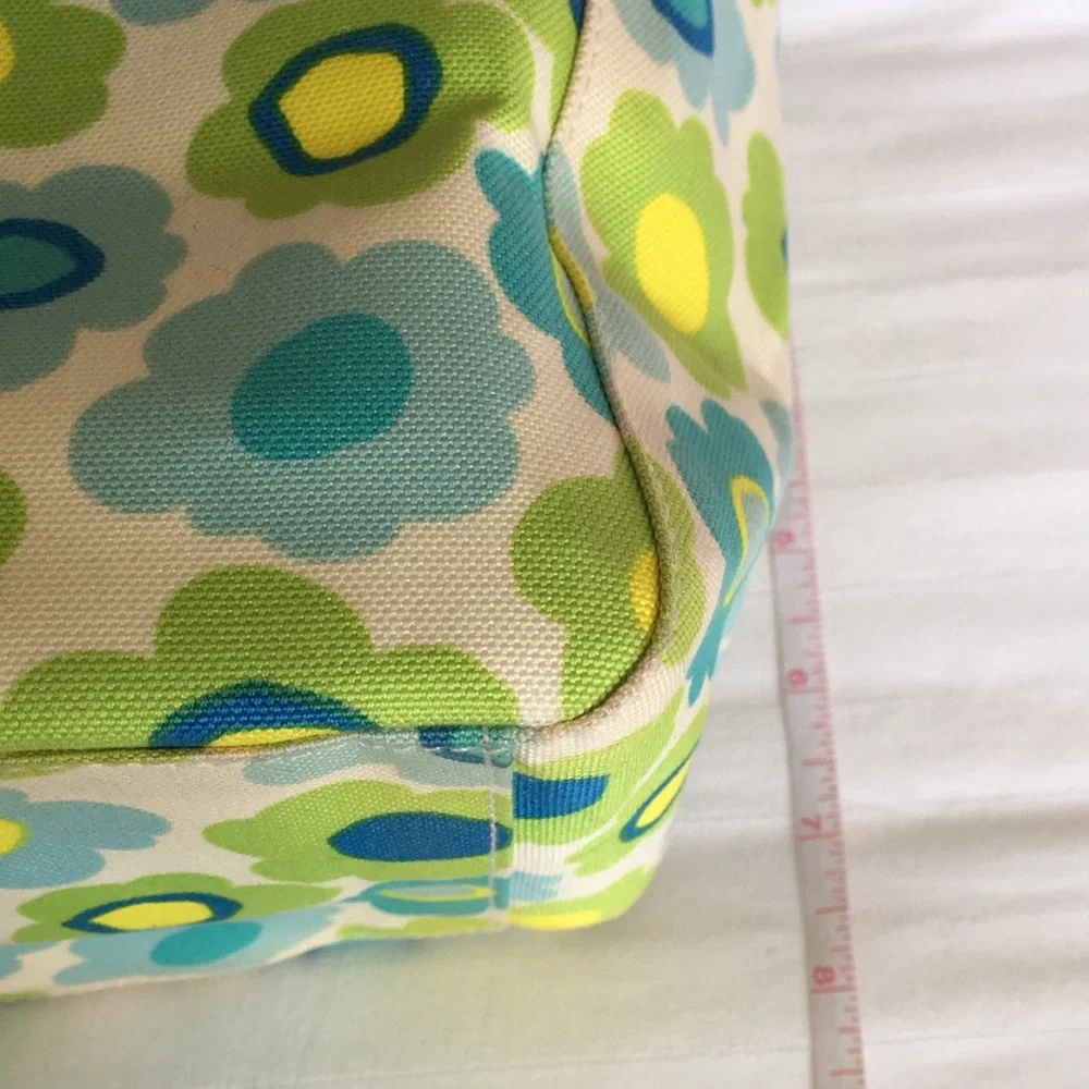 Jim Thompson Multicolor Floral Canvas Handbag - Picture 11 of 15